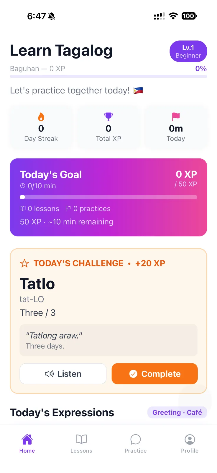 Salita - Learn Tagalog screenshot 2