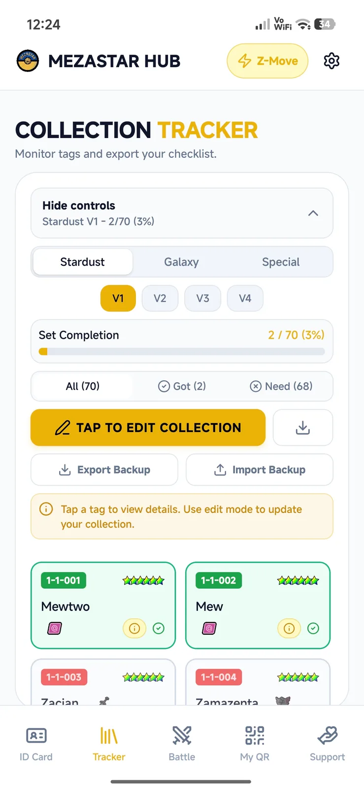 MezastarHub screenshot 2