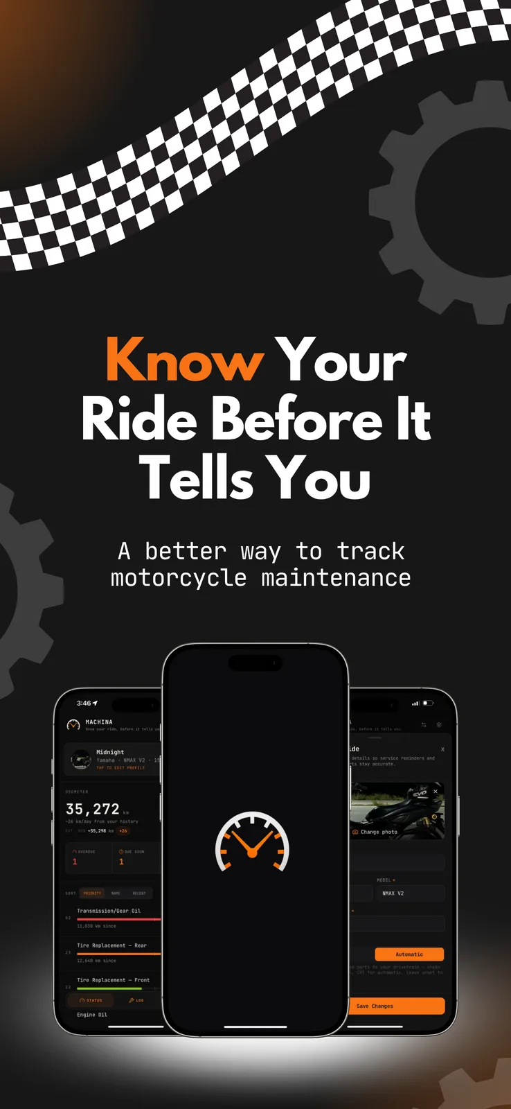 MACHINA: Know Your Ride screenshot 1