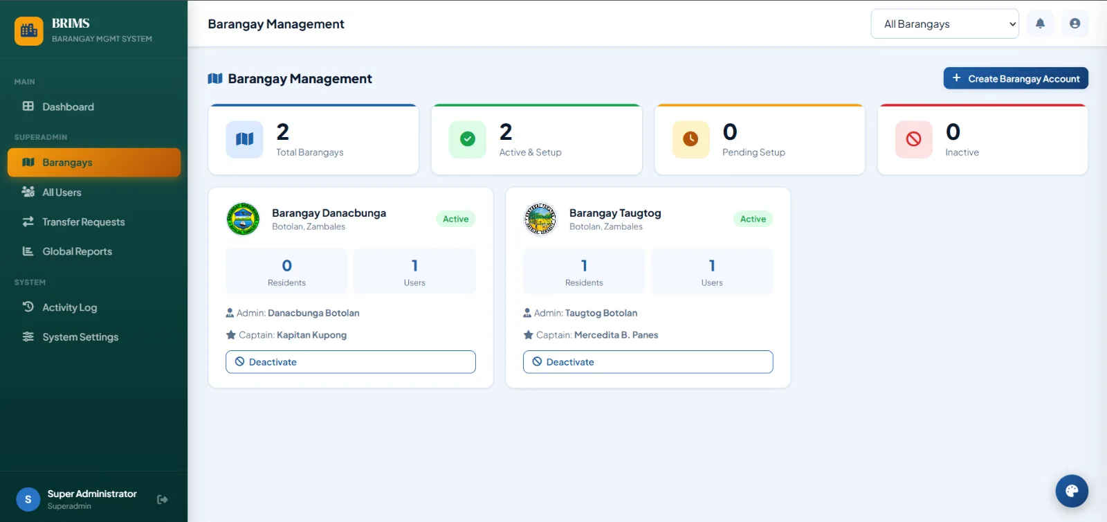 BUWIG Barangay Unified Web Integrated Gateway screenshot 3