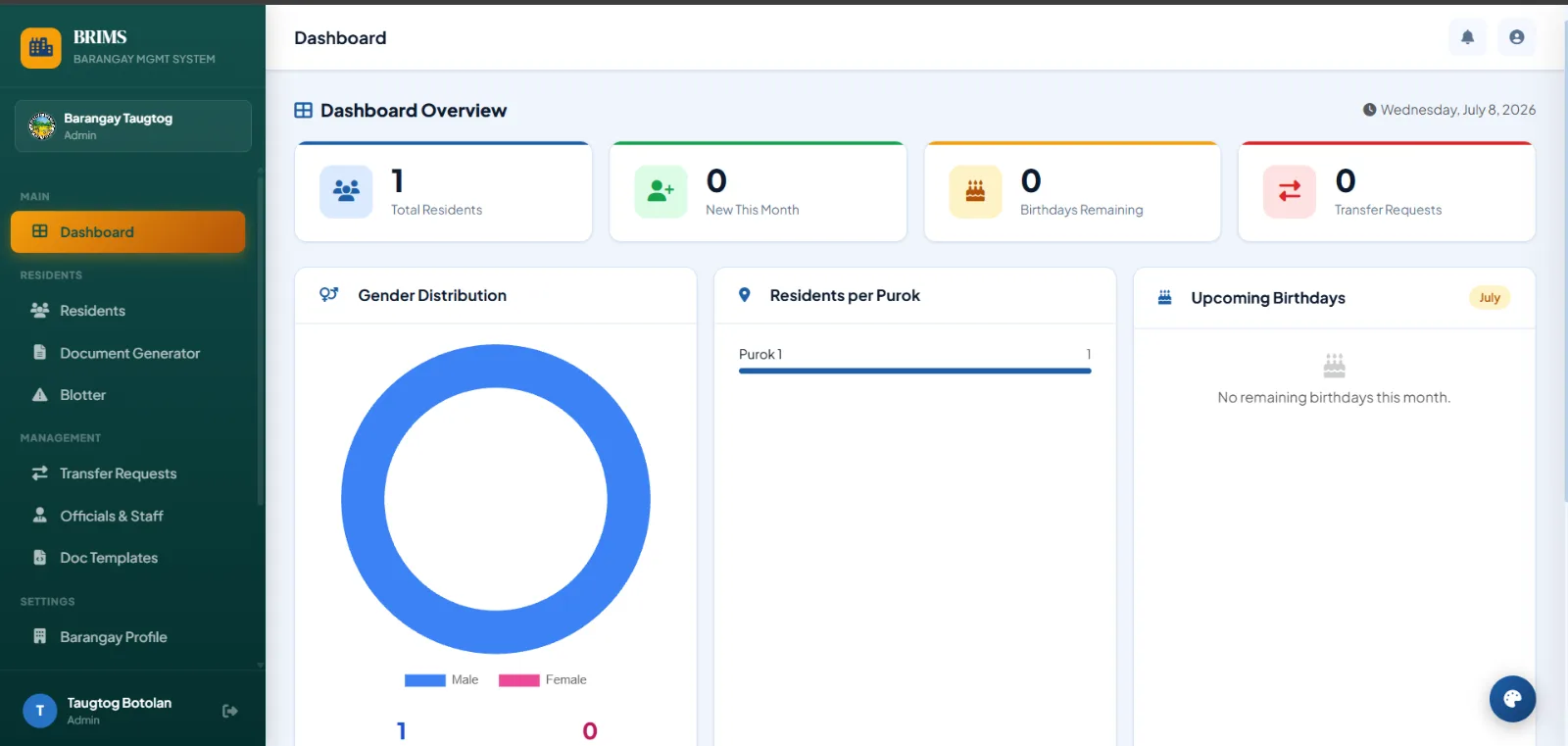 BUWIG Barangay Unified Web Integrated Gateway screenshot 4