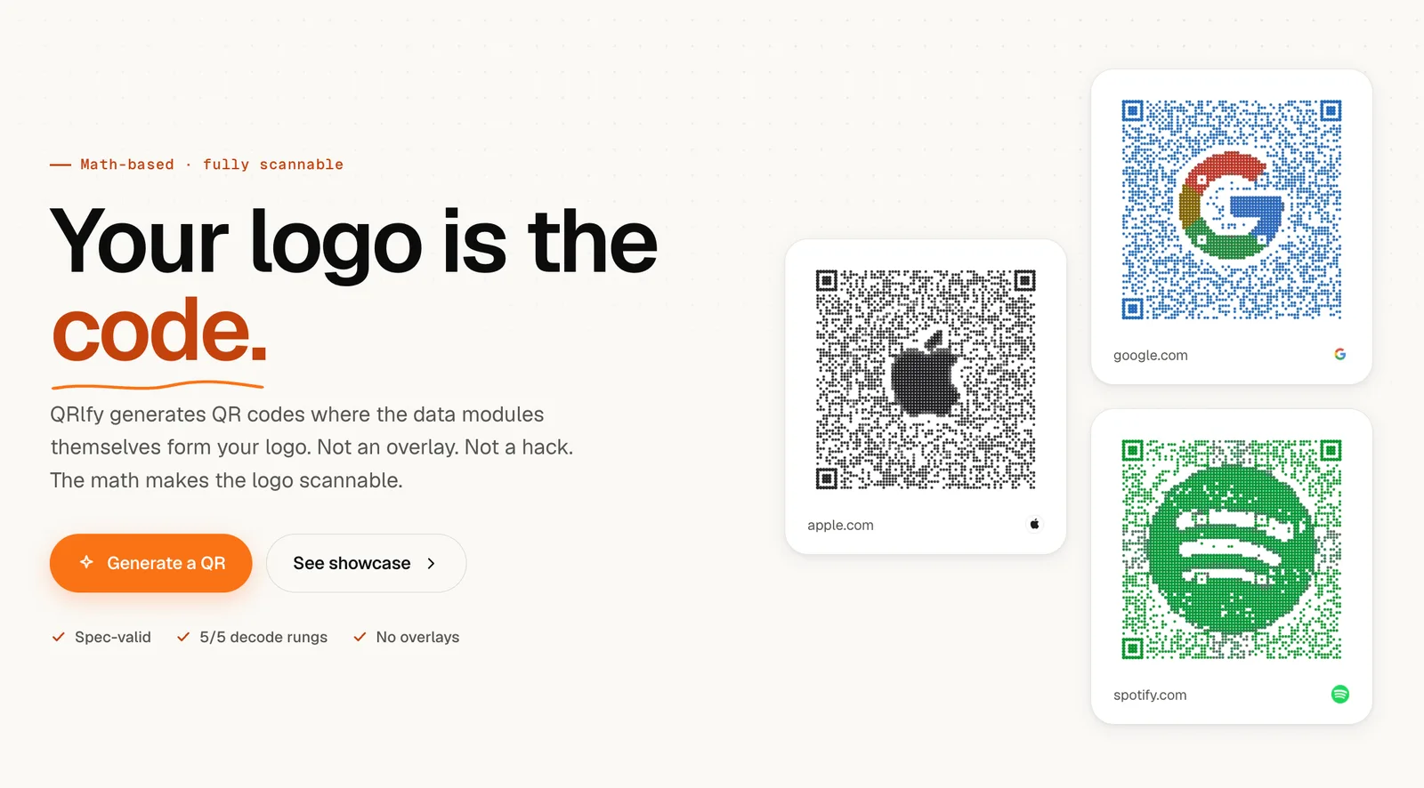 QRlfy screenshot 1