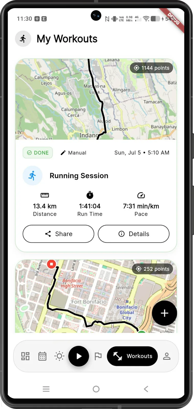 PaceMentor screenshot 2