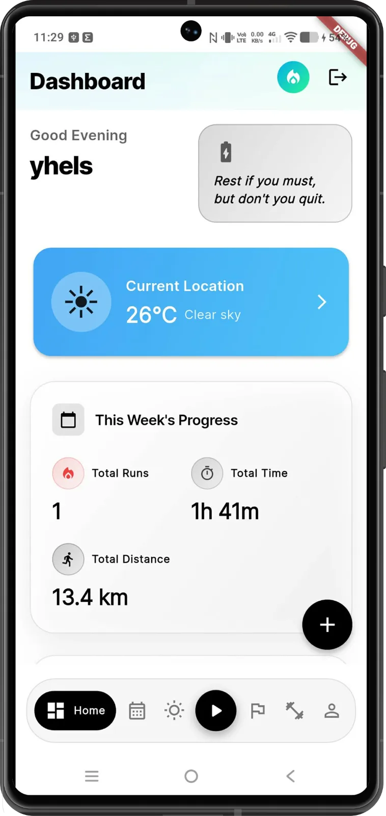 PaceMentor screenshot 1
