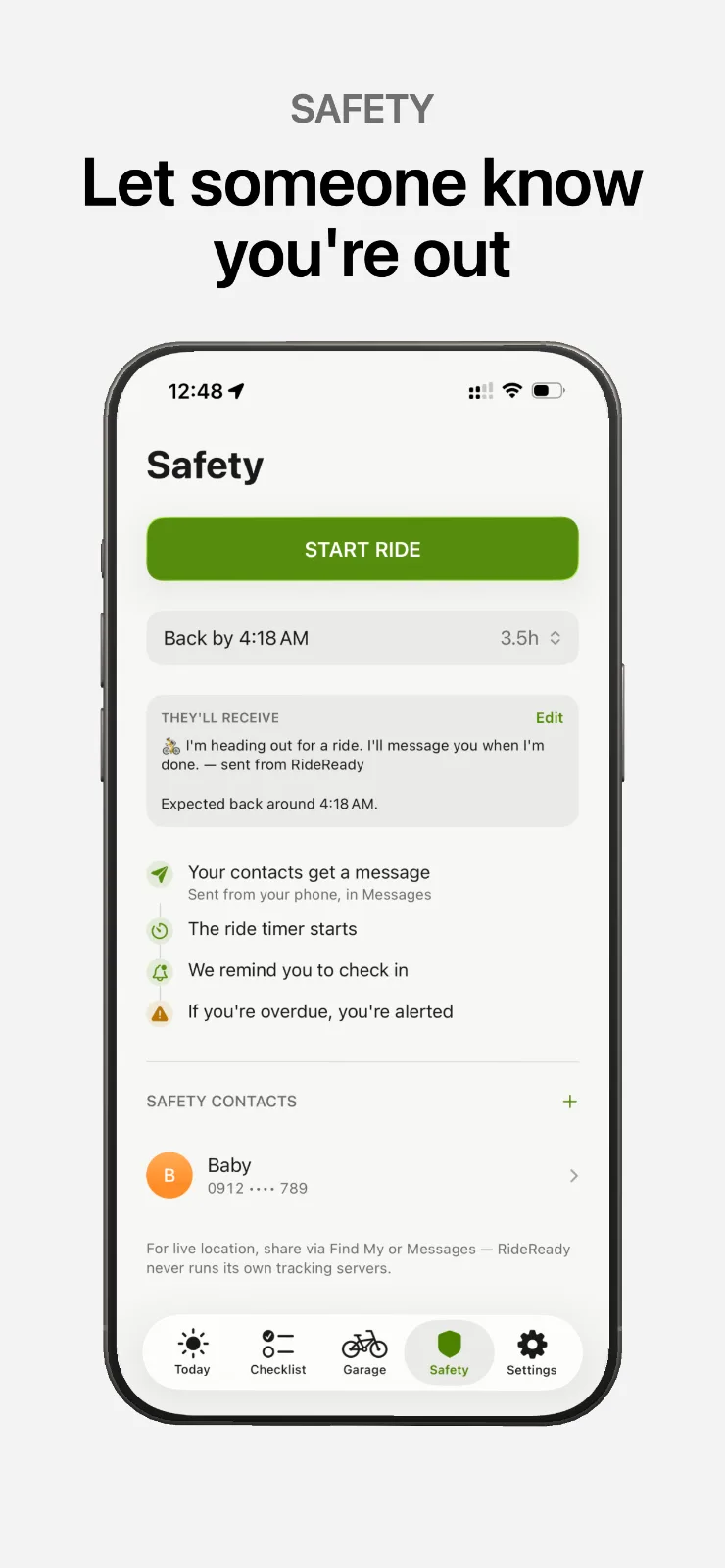 RideReady: Cycling Companion screenshot 4