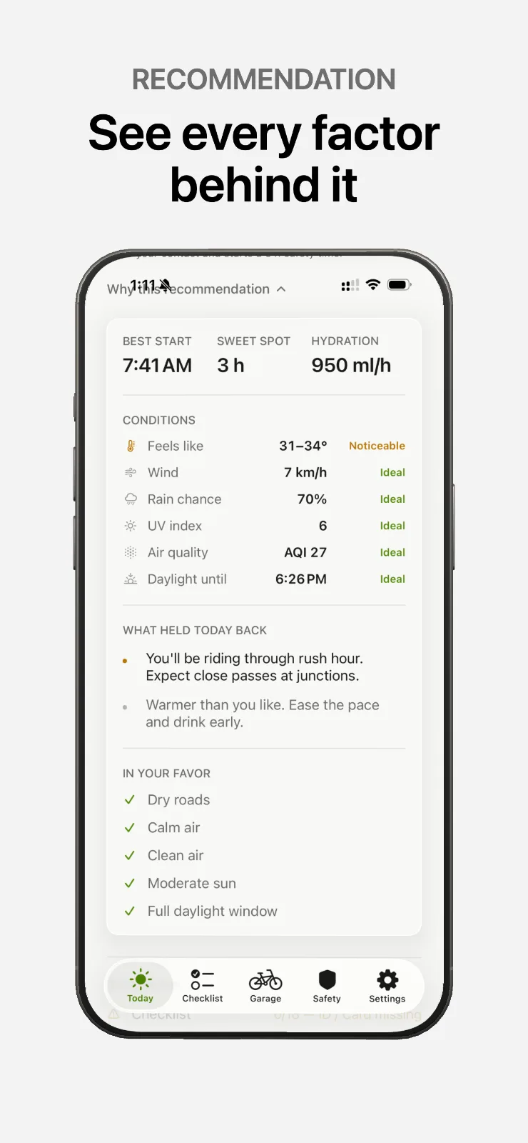 RideReady: Cycling Companion screenshot 2
