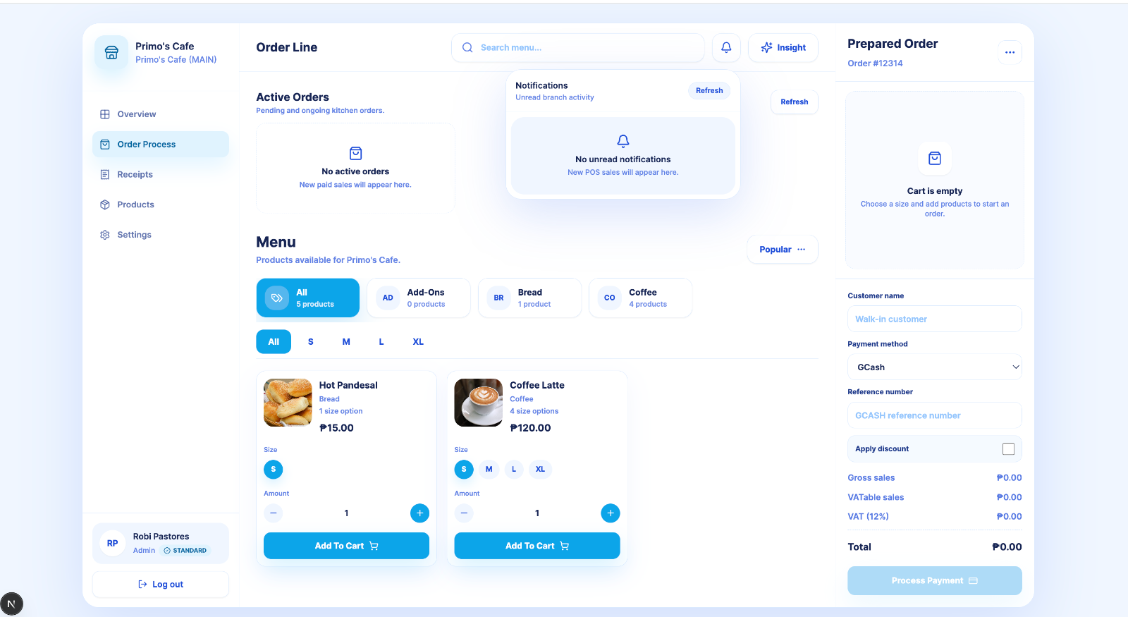DevHub POS screenshot 1