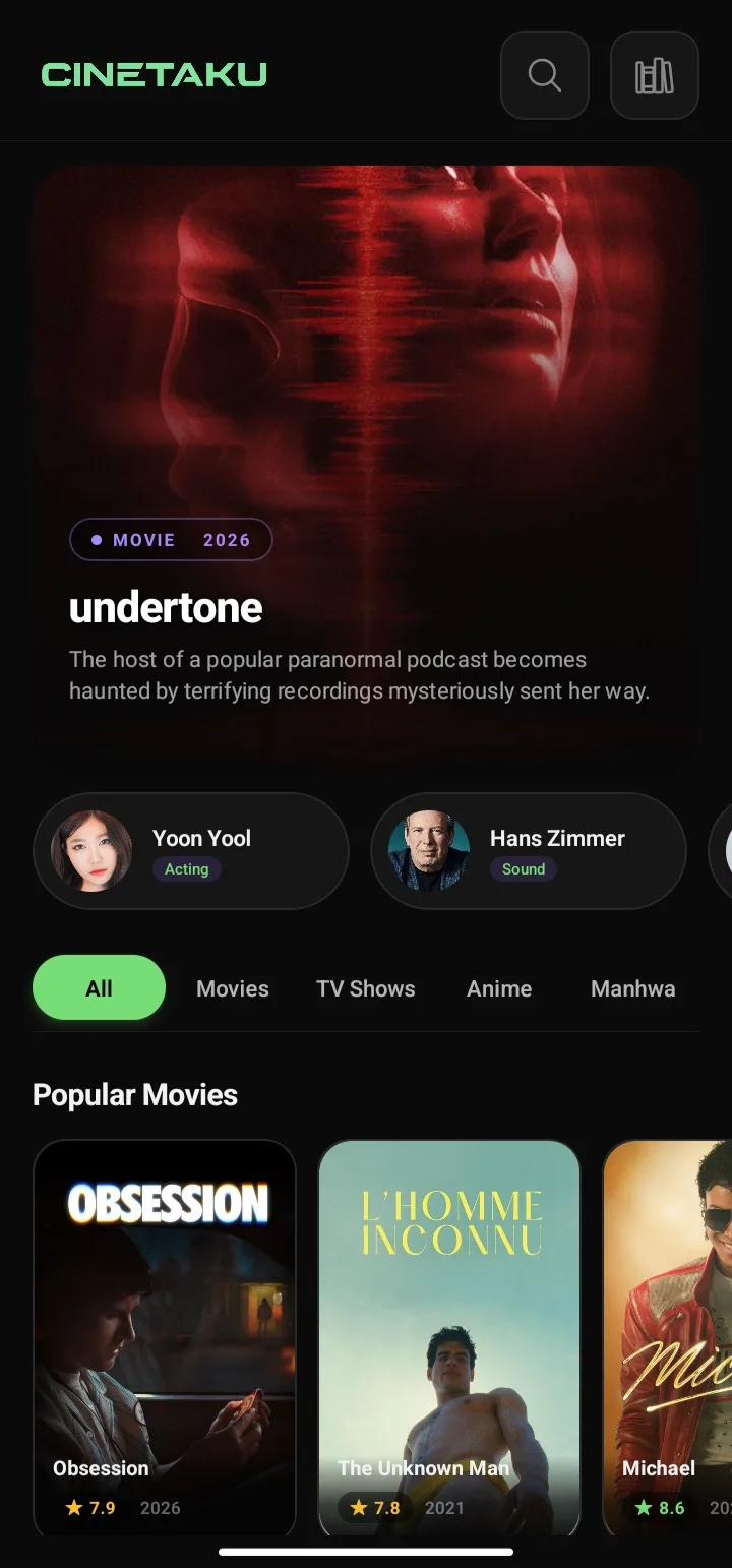 Cinetaku screenshot 1