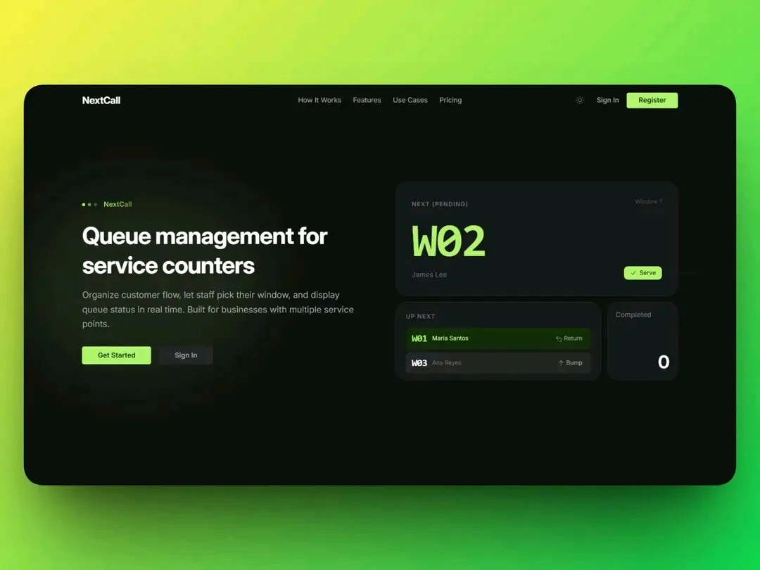 NextCall screenshot 1
