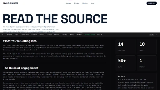 Read the source icon