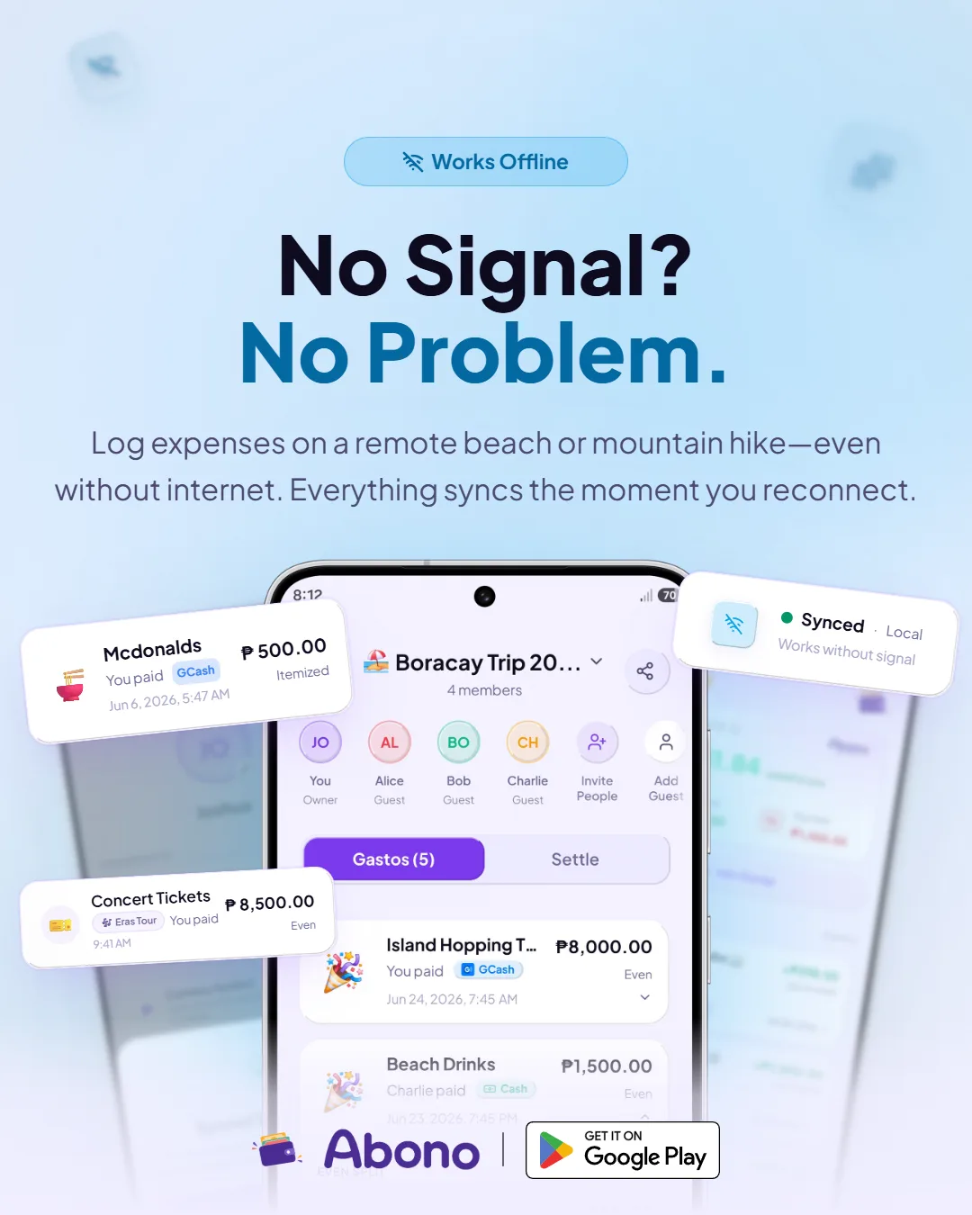 Abono - Group Expense Tracker screenshot 4