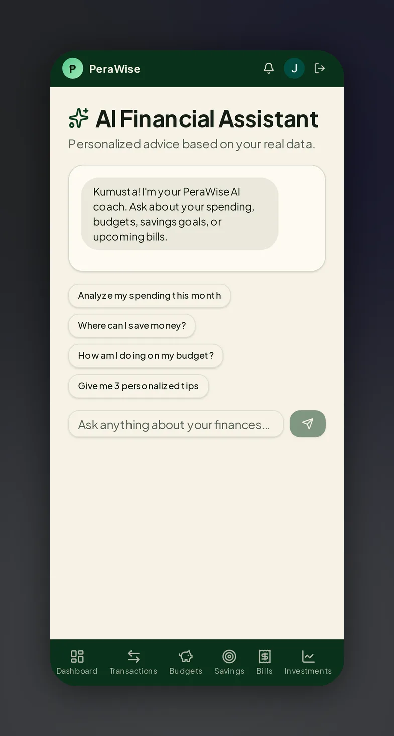 PeraWise screenshot 4