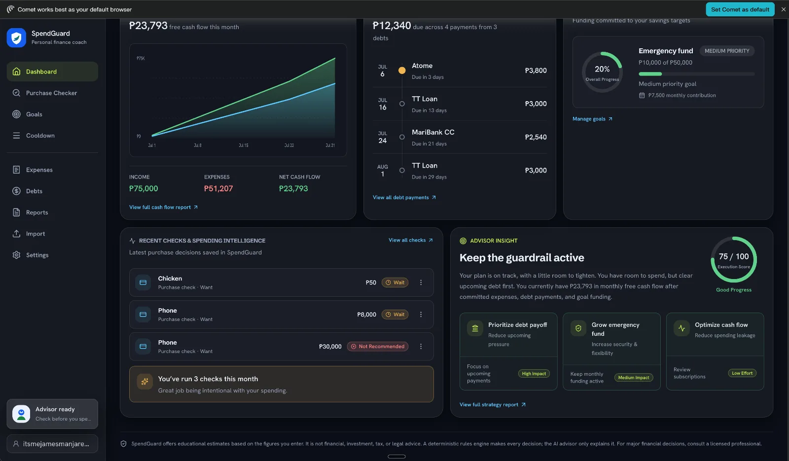 SpendGuard screenshot 3