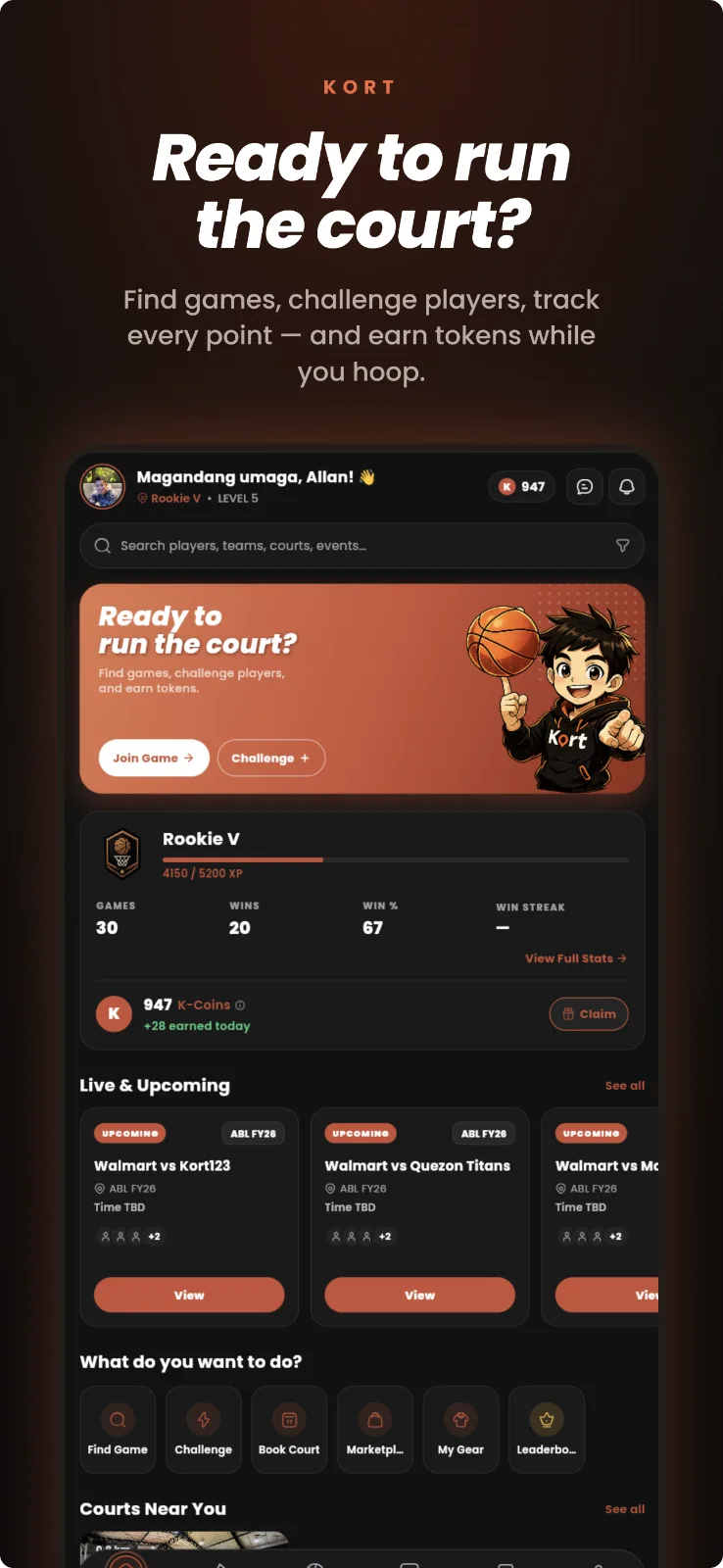Kort screenshot 1