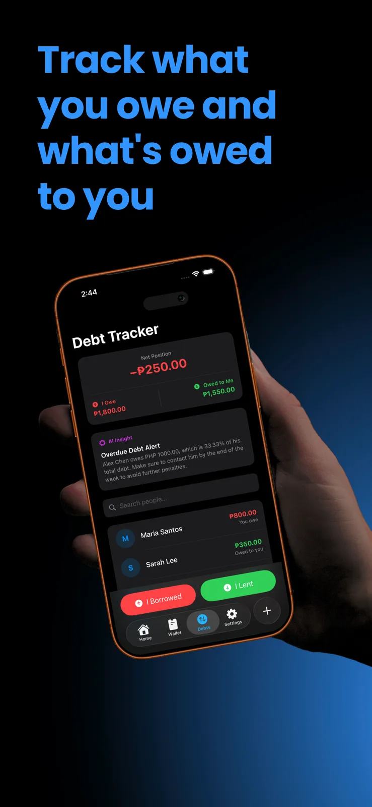 SmartSpent screenshot 2