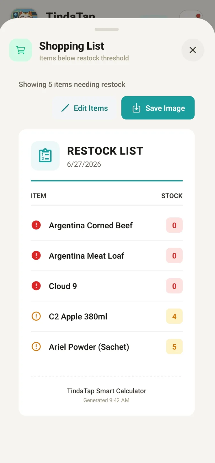 TindaTap screenshot 3