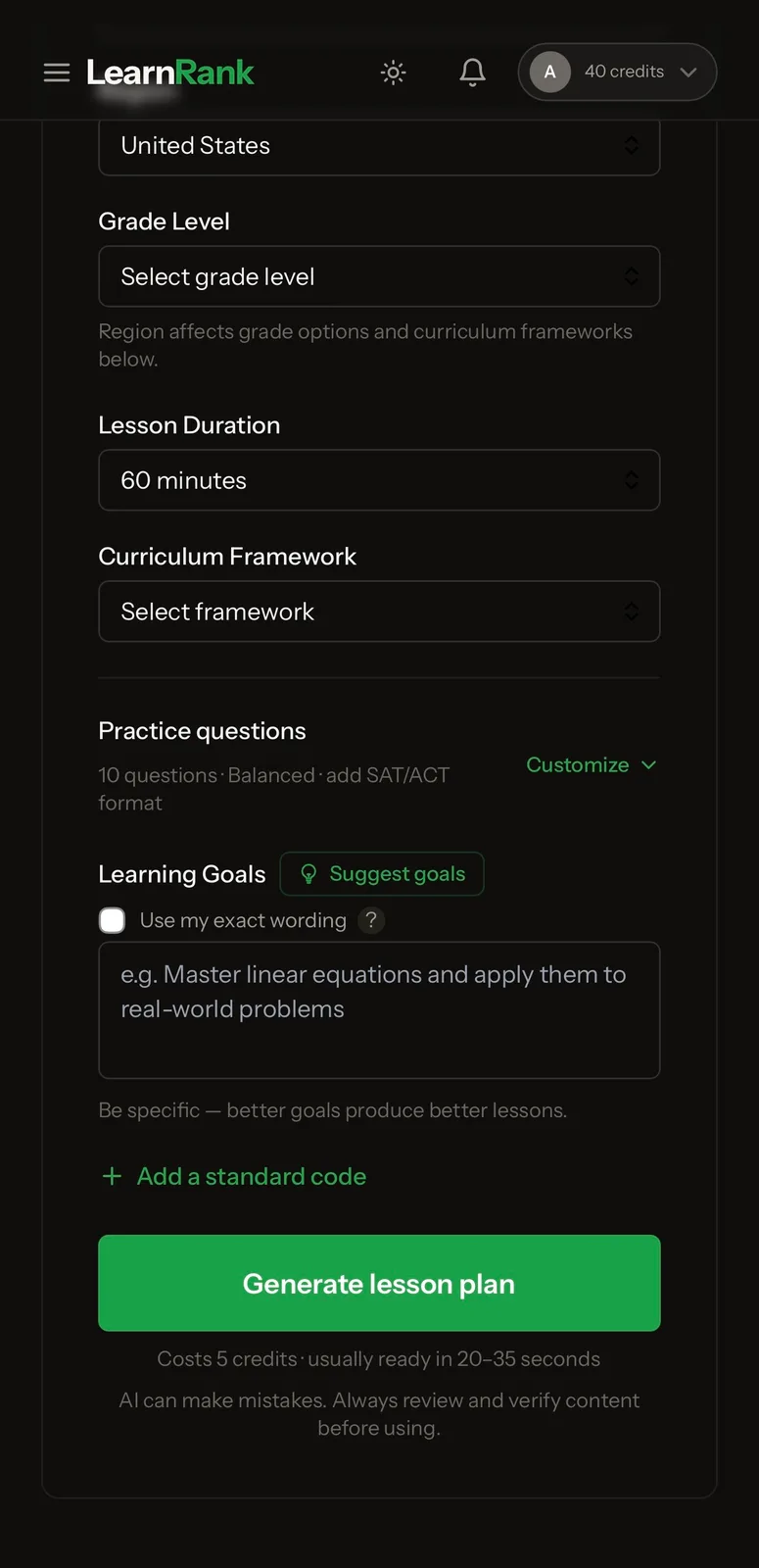 LearnRank screenshot 3