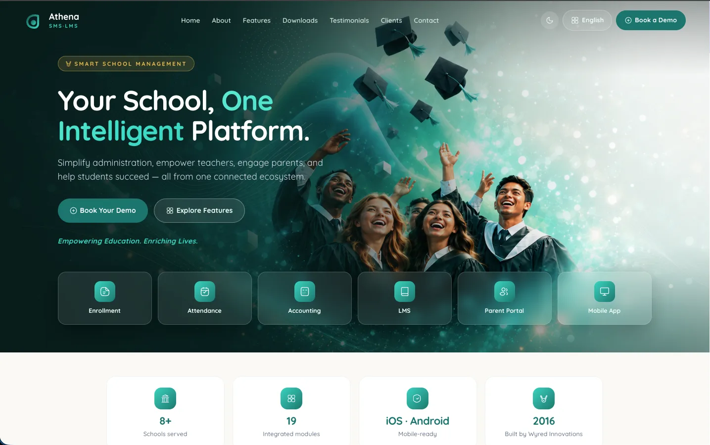 Athena SMS·LMS screenshot 1