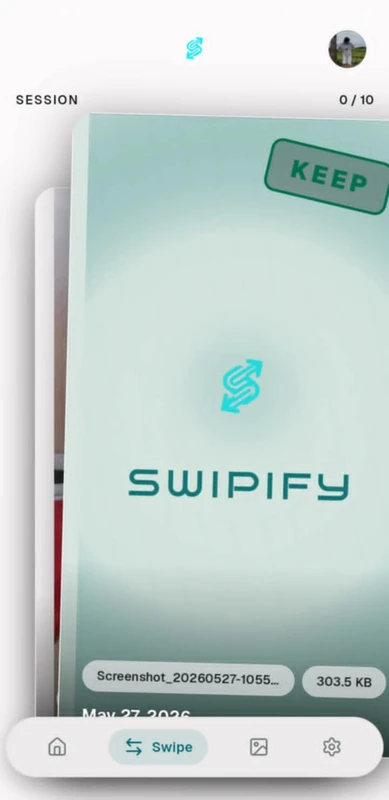 Swipify screenshot 1