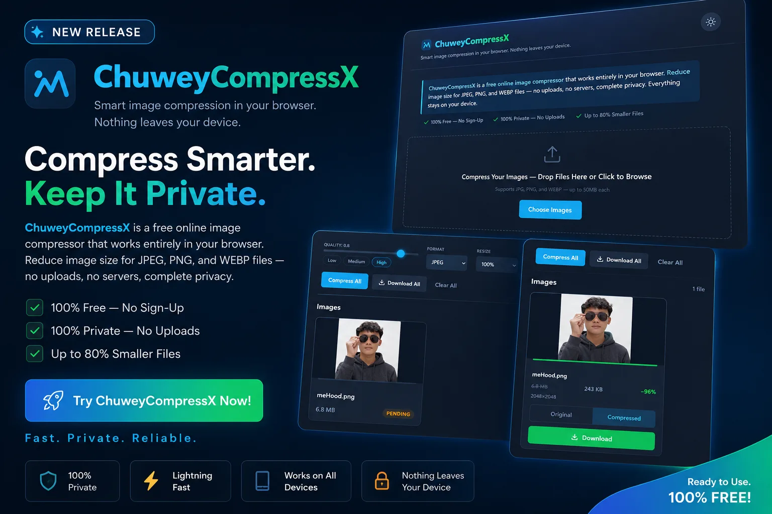 ChuweyCompressX screenshot 1