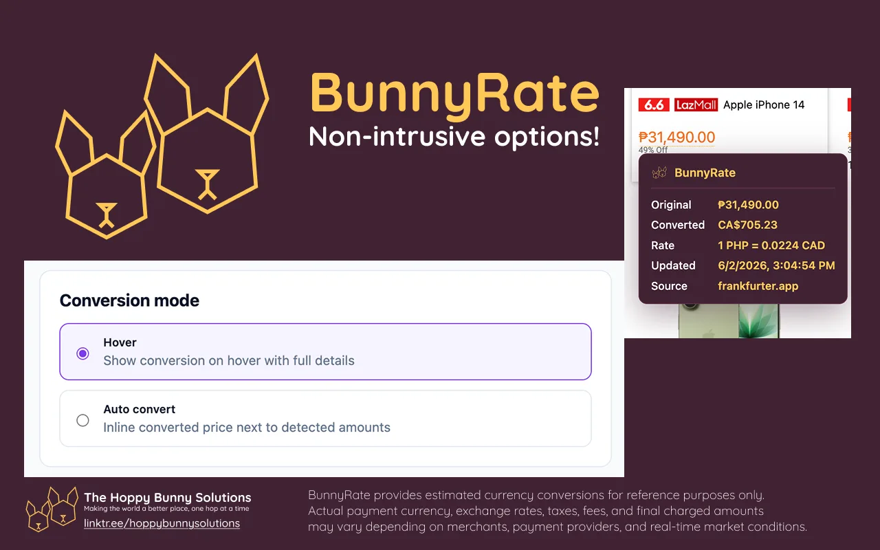 BunnyRate screenshot 2
