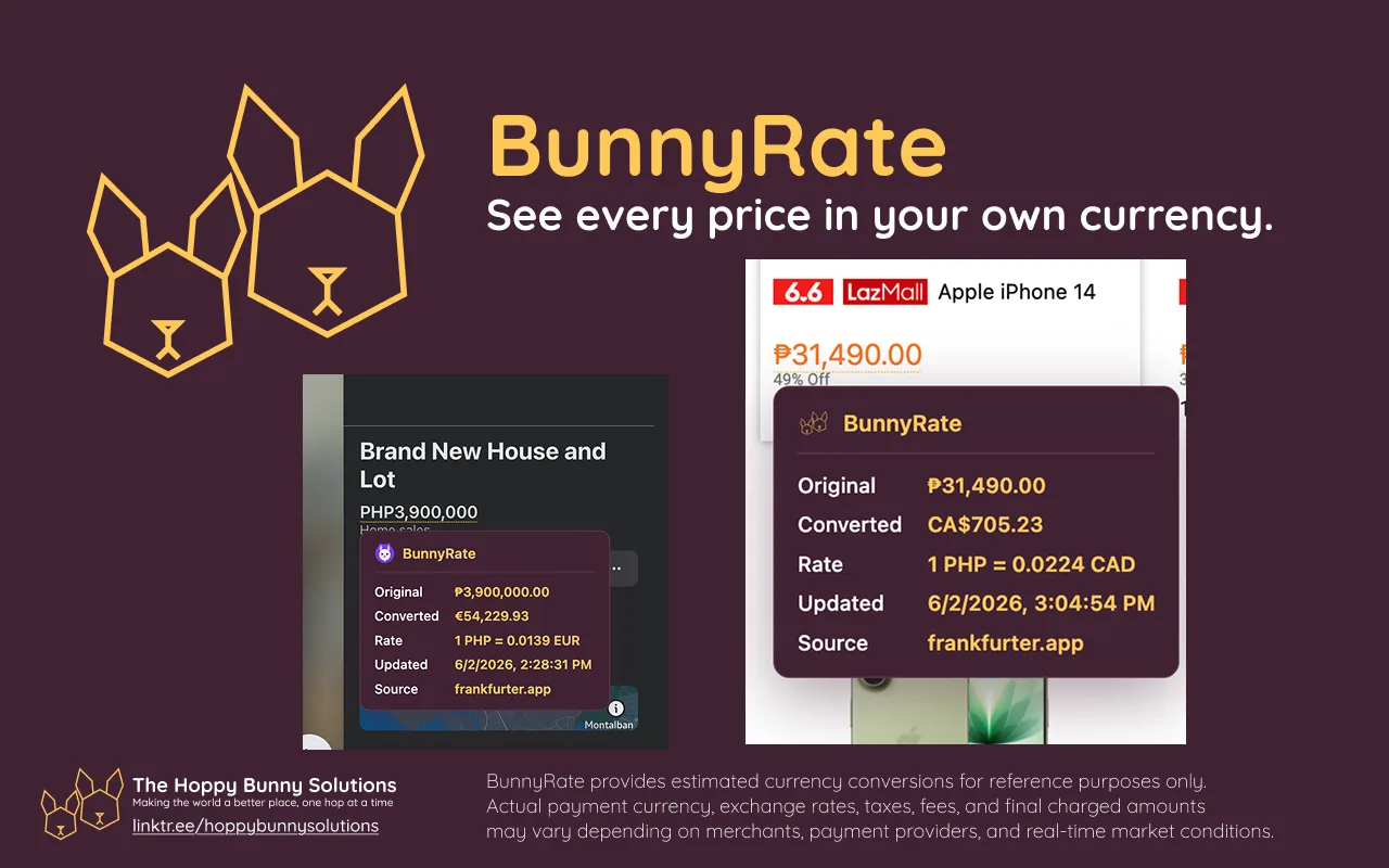 BunnyRate screenshot 1
