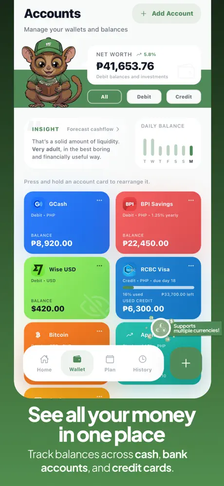 Tarsi - Budget Tracker screenshot 1