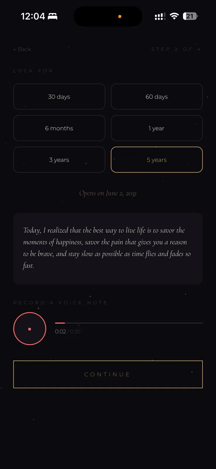 Someday - Memory Time Capsule screenshot 3