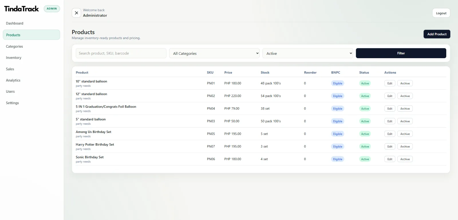 TindaTrack screenshot 3
