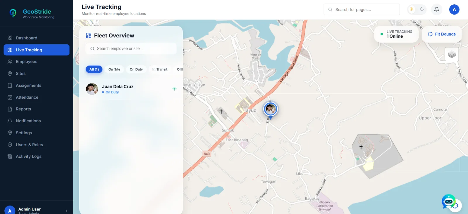 GEOSTRIDE screenshot 3