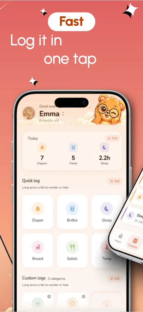 LittleLog: Activity Tracker and Med Scheduler screenshot 2