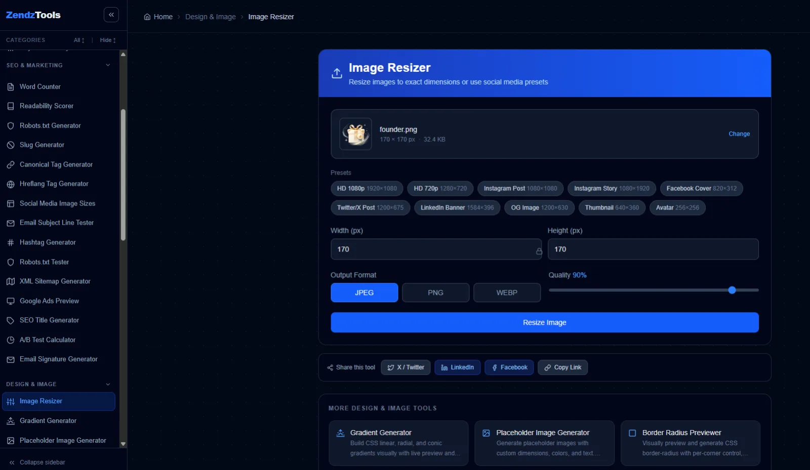 ZendzTools Lite screenshot 1