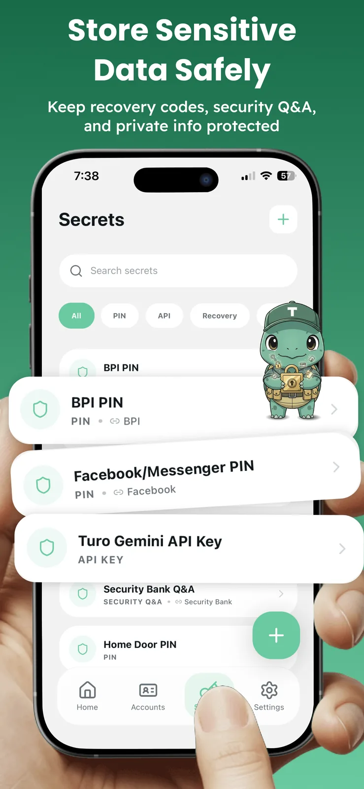 Turo - Password Manager screenshot 3