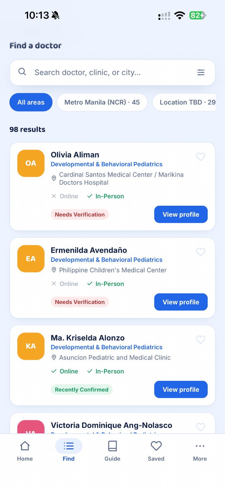 DevPed Finder PH screenshot 3