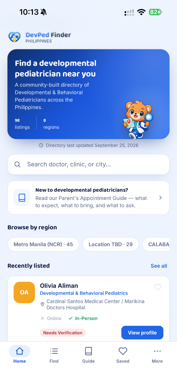 DevPed Finder PH screenshot 2