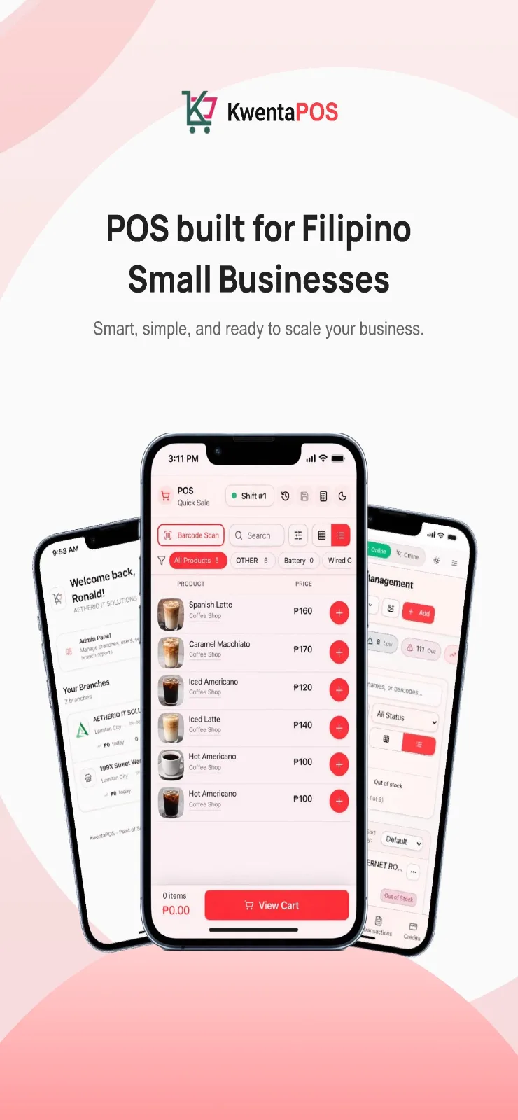 KwentaPOS screenshot 1