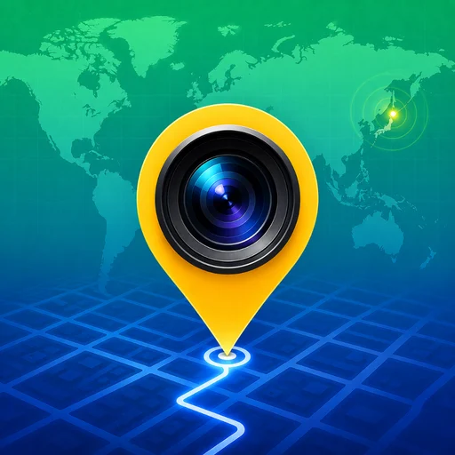 VerifEye: GPS Geotag Camera icon