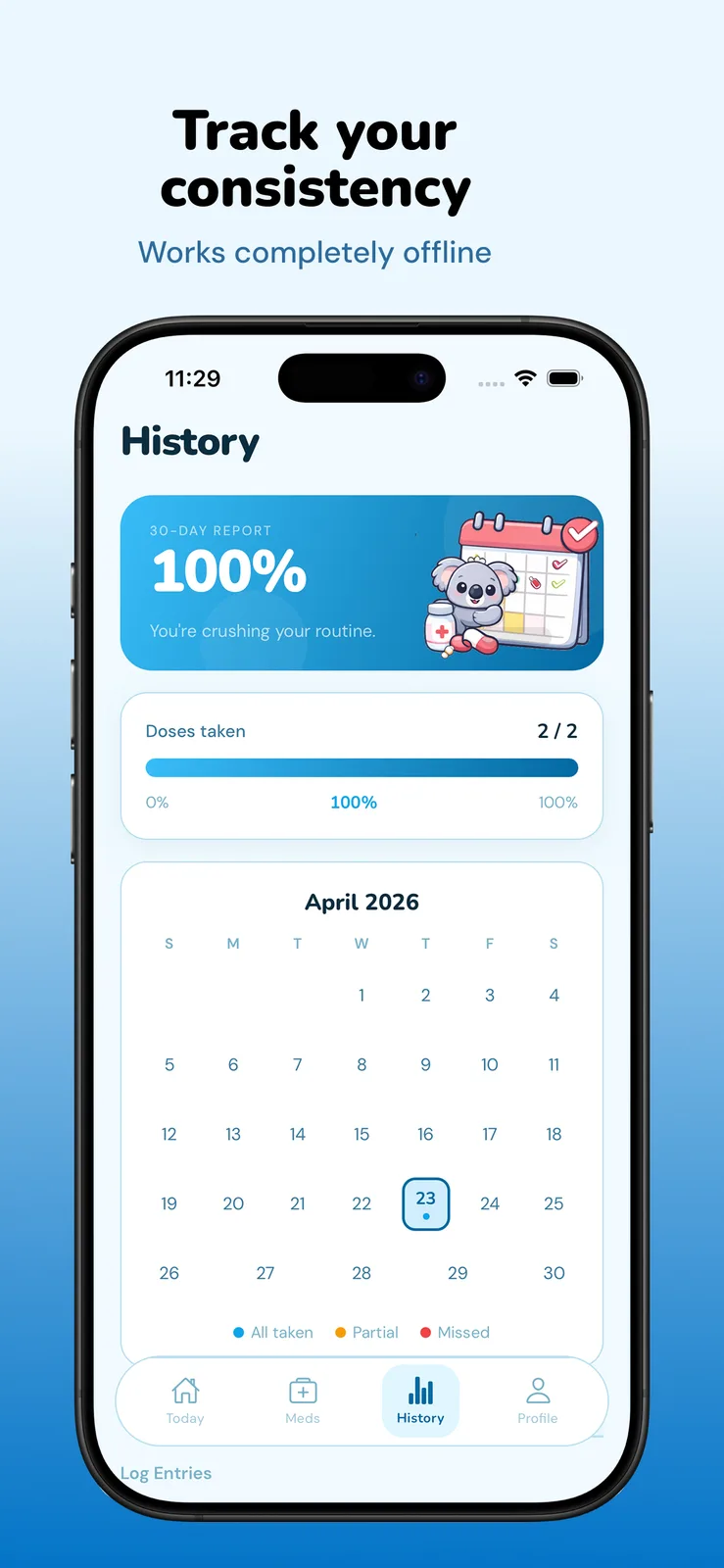 Pillie – Medication Reminder screenshot 3