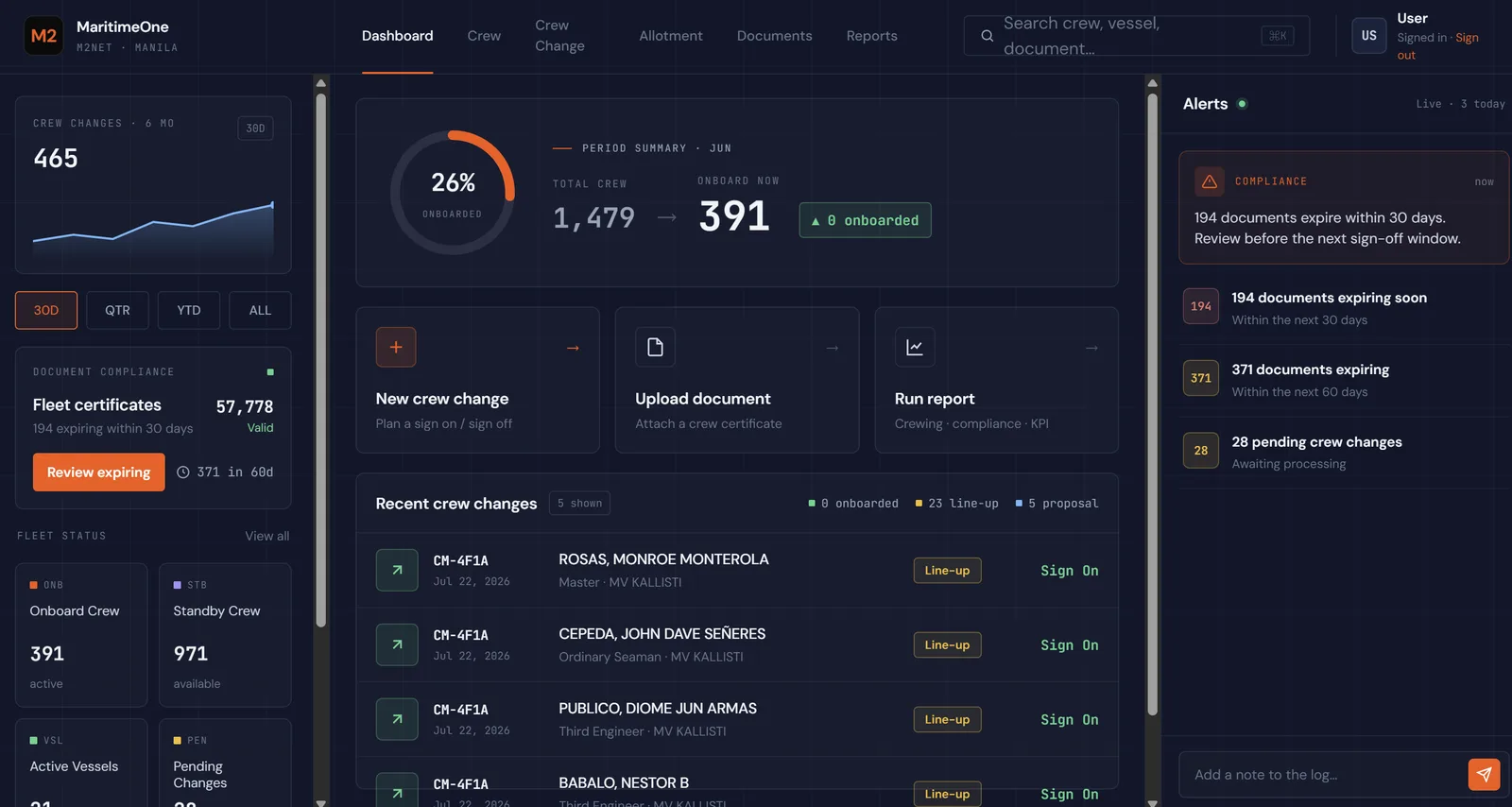Maritimeone screenshot 1