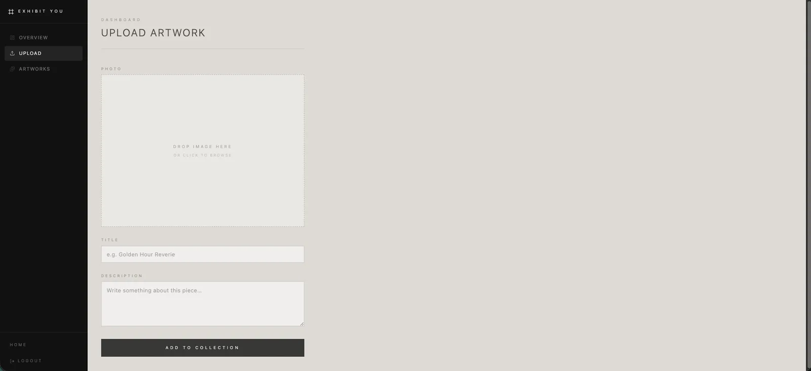Exhibit You screenshot 4