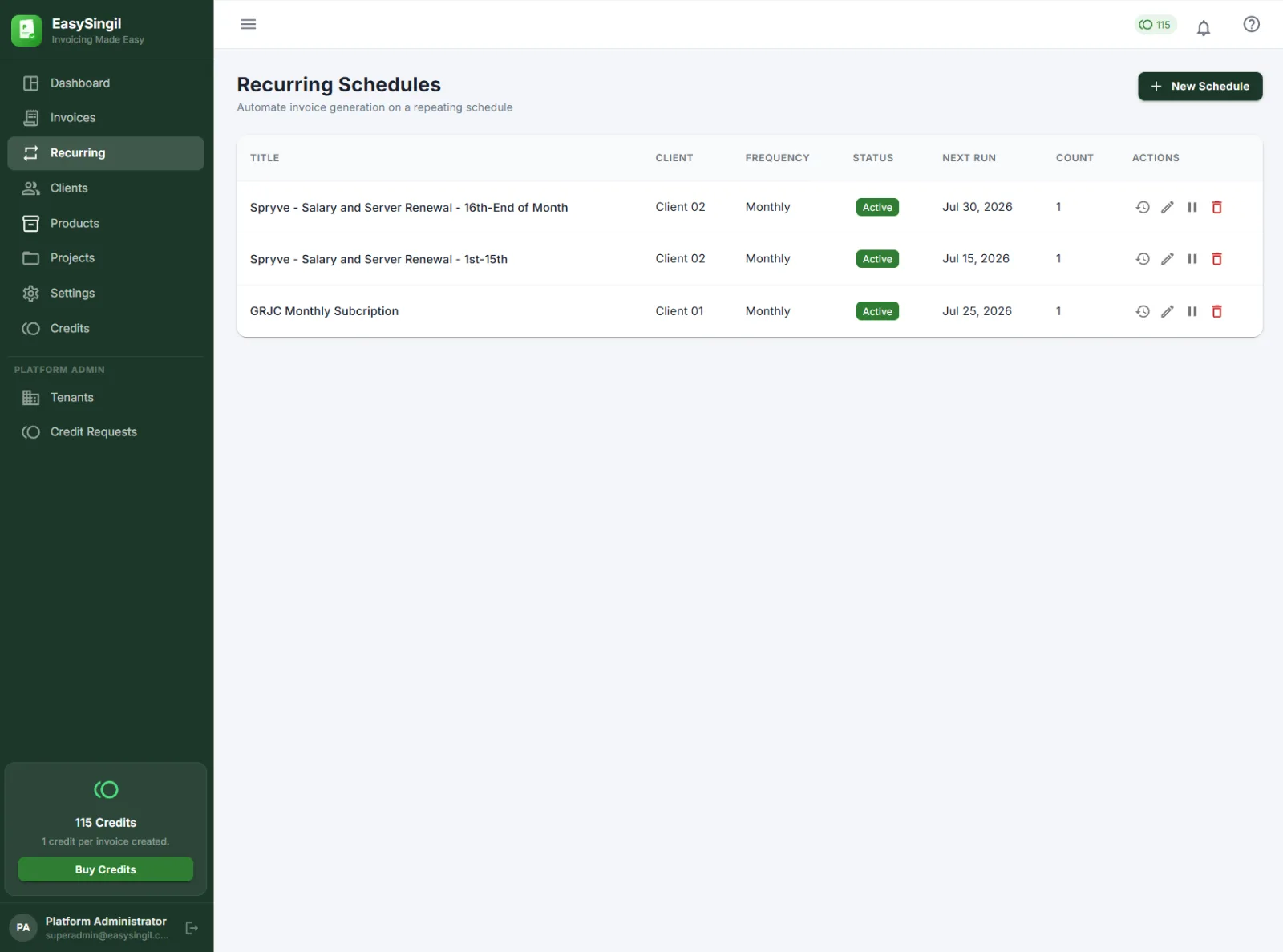 EasySingil screenshot 3
