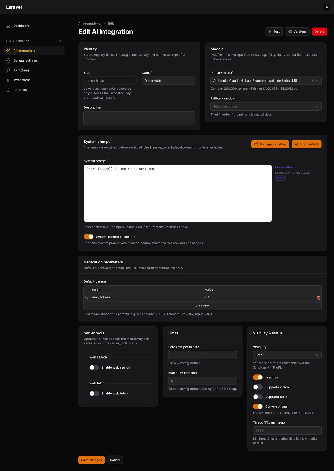 AI OpenRouter Gateway screenshot 1