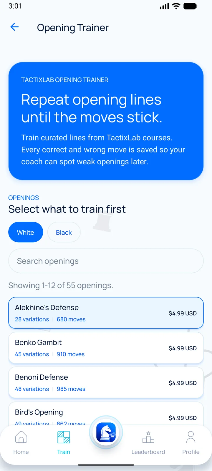 TactixLab Chess Puzzles screenshot 3