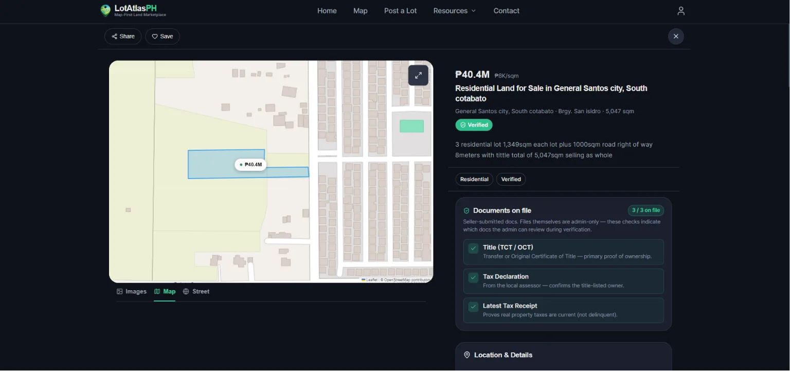 LotAtlasPH screenshot 3